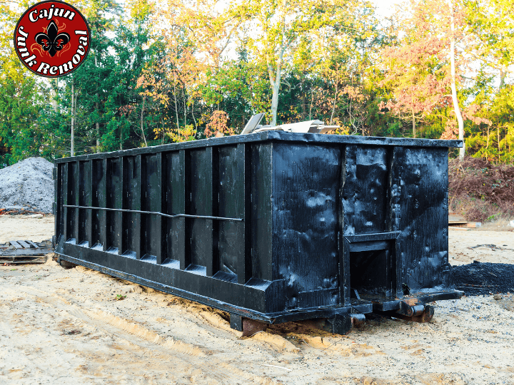 dumpster dropped off on lafayette