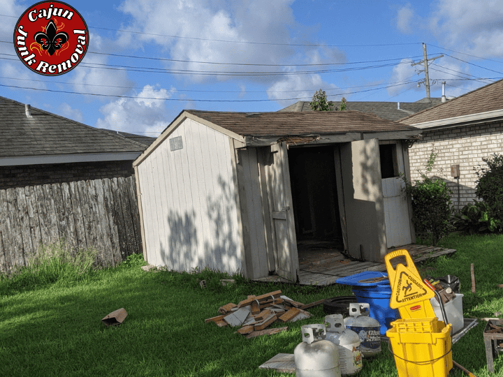 Shed and Structure Removal in Lafayette